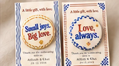 Loose quote button badges