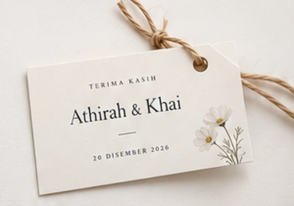 Matching ivory wedding welcome board